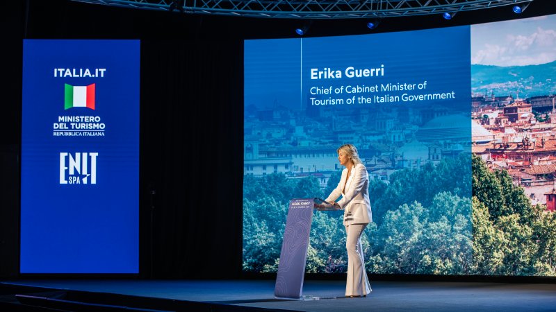 Erika Guerri at WTTC GS Perth for Italy announcement